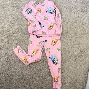 BLUEY Kids Pink Pajama set